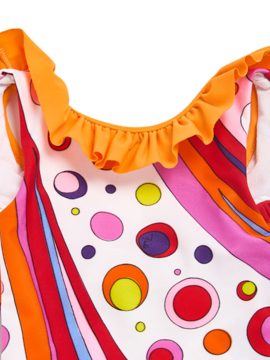 Pucci: Costume intero in lycra stampata - kids-girls_1 | Luisa Via Roma