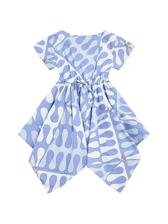 Pucci: Vestito in popeline di cotone stampato - kids-girls_0 | Luisa Via Roma