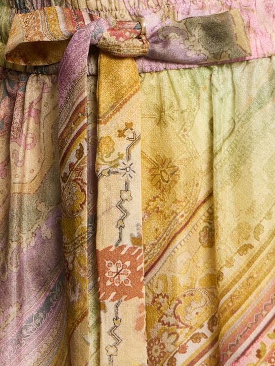 Zimmermann: Tallow休闲真丝阔腿裤 - 多色 - women_4 | Luisa Via Roma