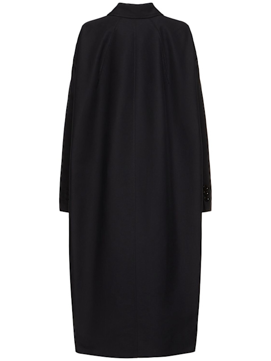 Marni: Cotton cady duster coat - Black - women_1 | Luisa Via Roma