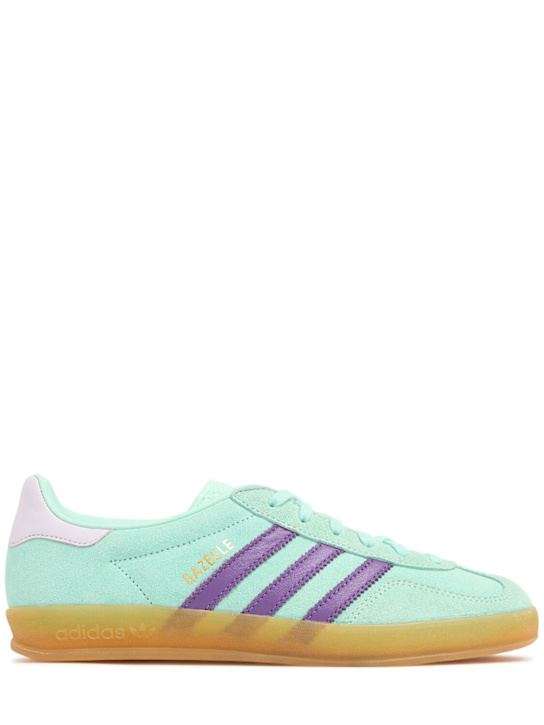 adidas Originals: Sneakers Gazelle Indoor - Clear Mint - women_0 | Luisa Via Roma