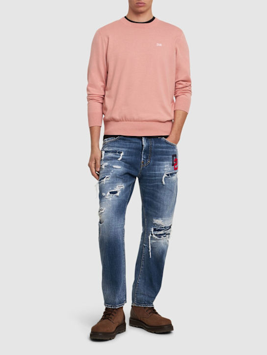 Dsquared2: コットンセーター - men_1 | Luisa Via Roma