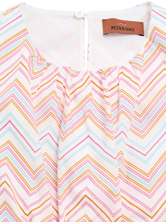 Missoni: コットンワンピース - kids-girls_1 | Luisa Via Roma