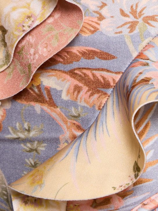 Zimmermann: Tallow Waterfall褶饰连体泳衣 - 多色 - women_3 | Luisa Via Roma