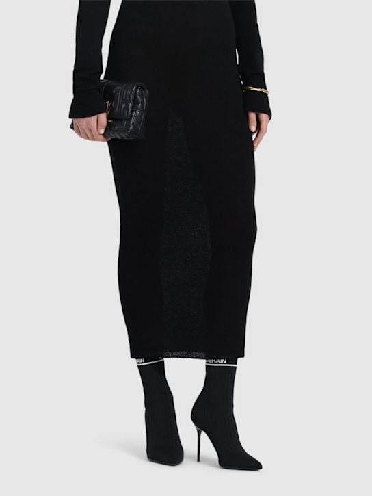 110mm Skye knit ankle boots - Thumbnail 2