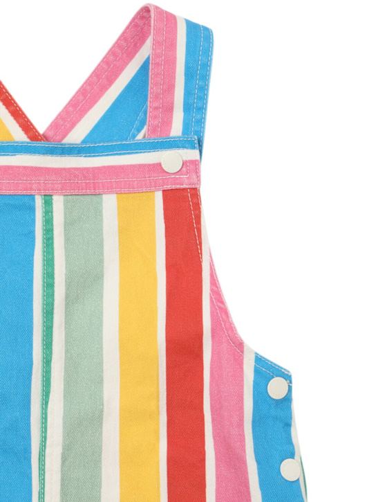 Stella McCartney Kids: ストレッチギャバジンワンピース - マルチカラー - kids-girls_1 | Luisa Via Roma