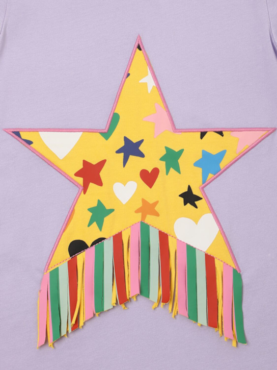 Stella McCartney Kids: コットンジャージーワンピース - kids-girls_1 | Luisa Via Roma