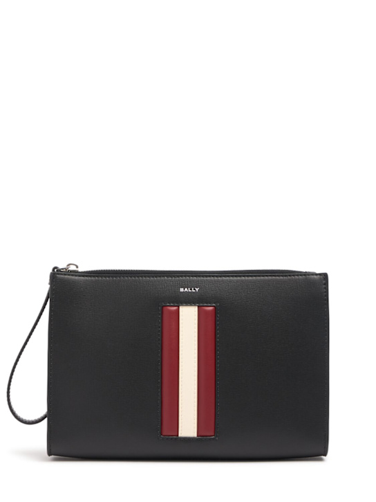 Bally: Leather pouch - men_0 | Luisa Via Roma
