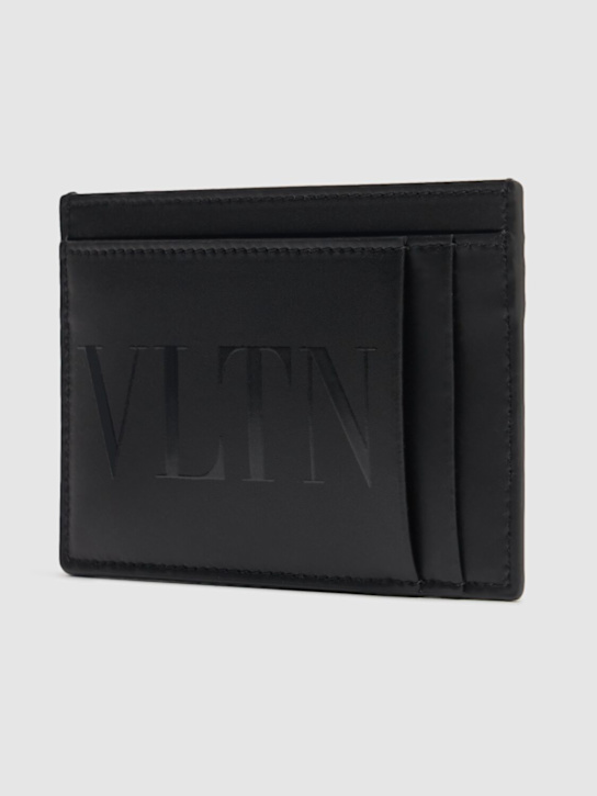 Valentino Garavani: Porta carte di credito piccolo VLTN - Nero - men_1 | Luisa Via Roma