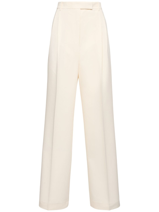 Róhe: Tailored high waist wide pants - women_0 | Luisa Via Roma