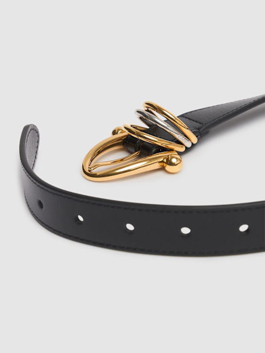 Chloé: Chloè bracelet皮革腰带 - 黑色 - women_2 | Luisa Via Roma