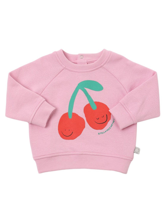 Stella McCartney Kids: コットンスウェットシャツ - kids-girls_0 | Luisa Via Roma