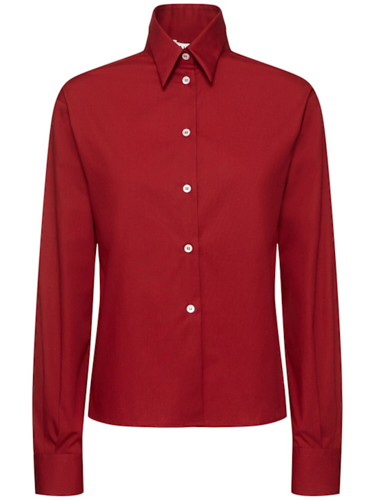 Bally: Oberteil aus Baumwollpopline - women_0 | Luisa Via Roma