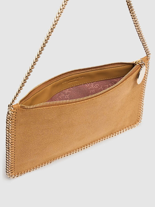 Stella McCartney: Falabella Eco Shaggy Deer clutch - women_5 | Luisa Via Roma