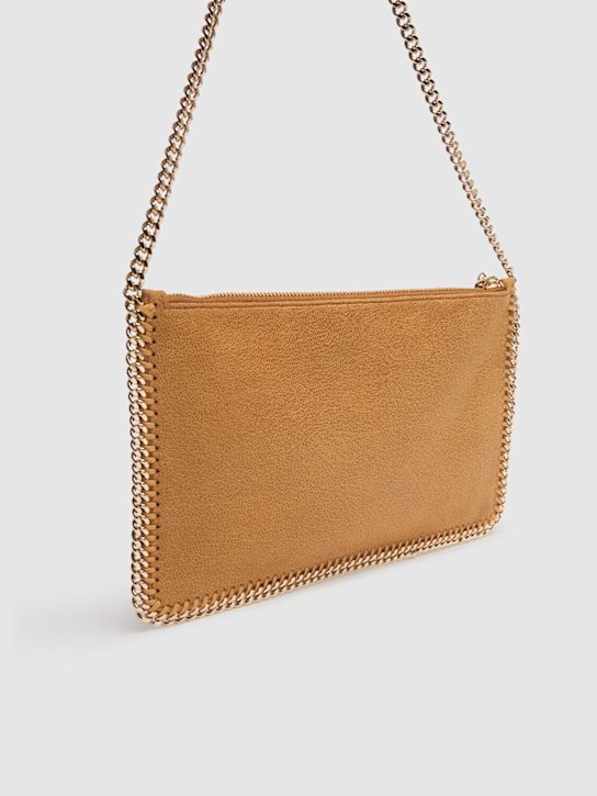 Stella McCartney: Falabella Eco Shaggy Deer clutch - women_4 | Luisa Via Roma