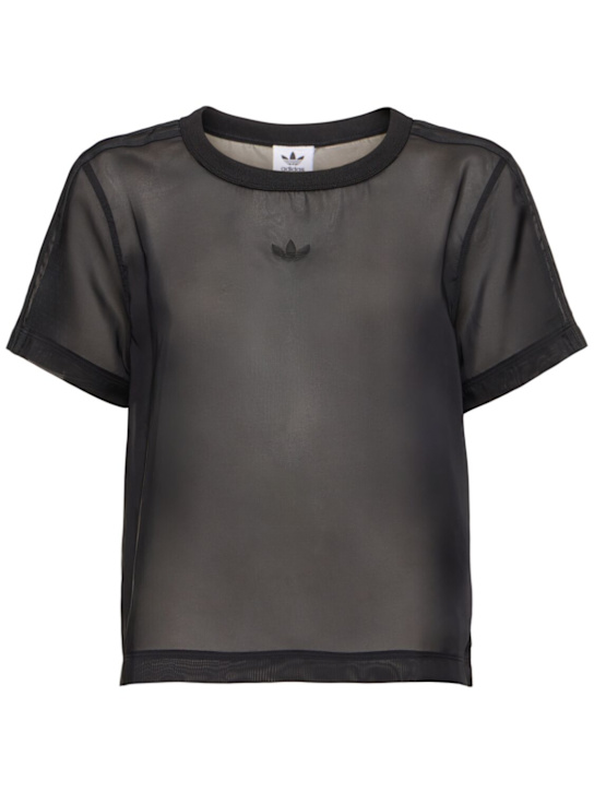 Sheer 3-stripe t-shirt - Thumbnail 1