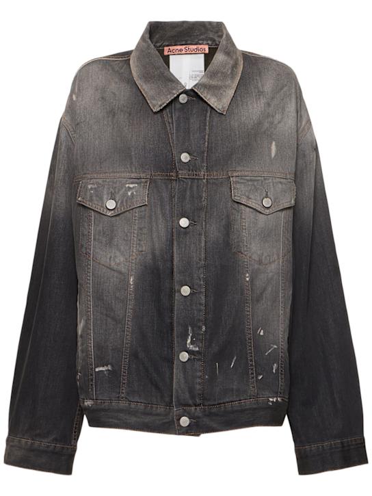 Acne Studios: Robert denim jacket - women_0 | Luisa Via Roma