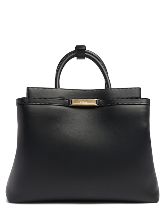 Bally: Deco daily leather tote bag - women_0 | Luisa Via Roma