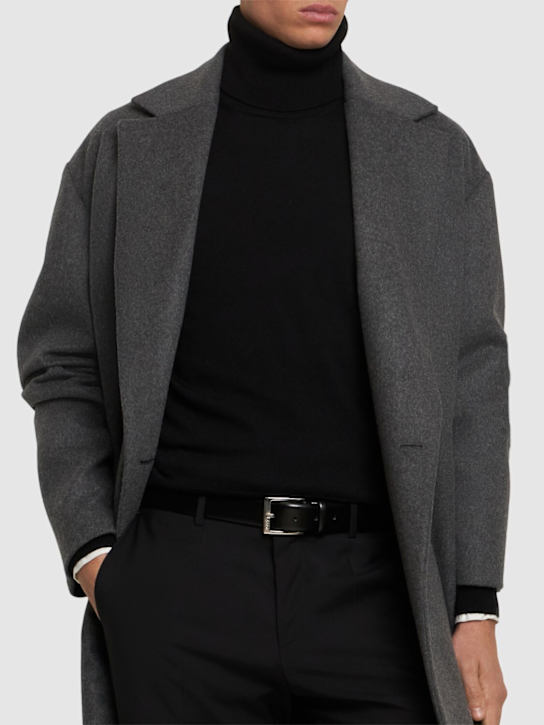 Boss: 35mm Elloy leather belt - men_1 | Luisa Via Roma