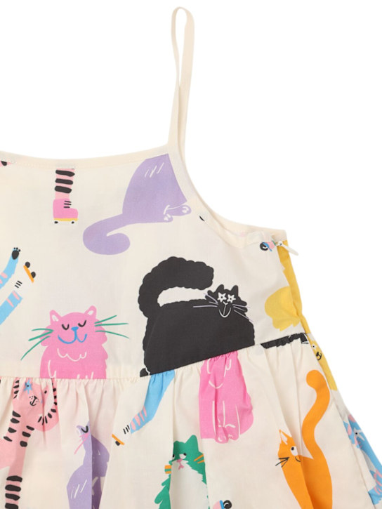 Stella McCartney Kids: コットンポプリンワンピース - kids-girls_1 | Luisa Via Roma