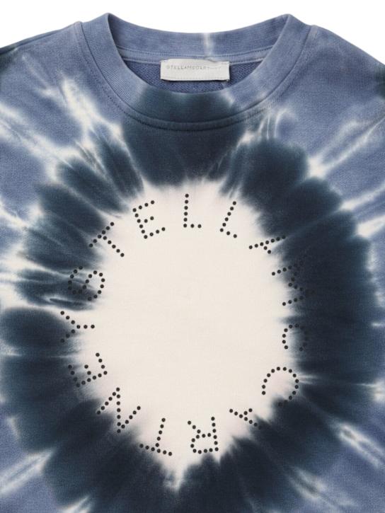 Stella McCartney Kids: タイダイコットンスウェットシャツ - kids-girls_1 | Luisa Via Roma
