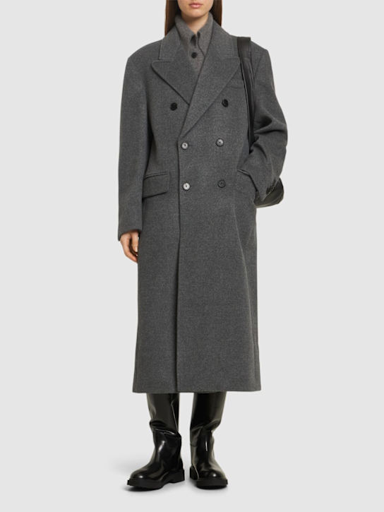 Dunst: Unisex tailored wool blend coat - women_1 | Luisa Via Roma