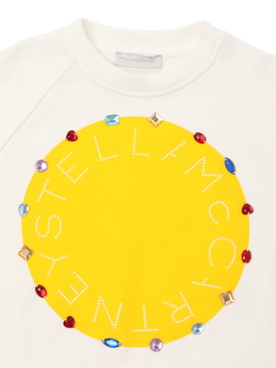 Stella McCartney Kids: コットンスウェットシャツ - kids-girls_1 | Luisa Via Roma