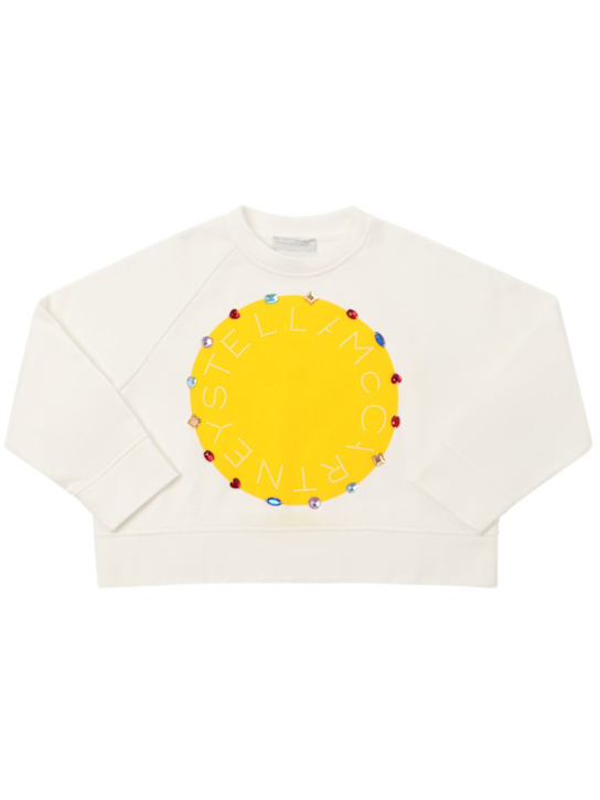 Stella McCartney Kids: コットンスウェットシャツ - kids-girls_0 | Luisa Via Roma