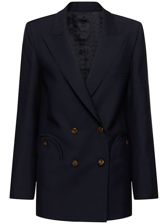 Blazé Milano: Everyday wool blend blazer - women_0 | Luisa Via Roma