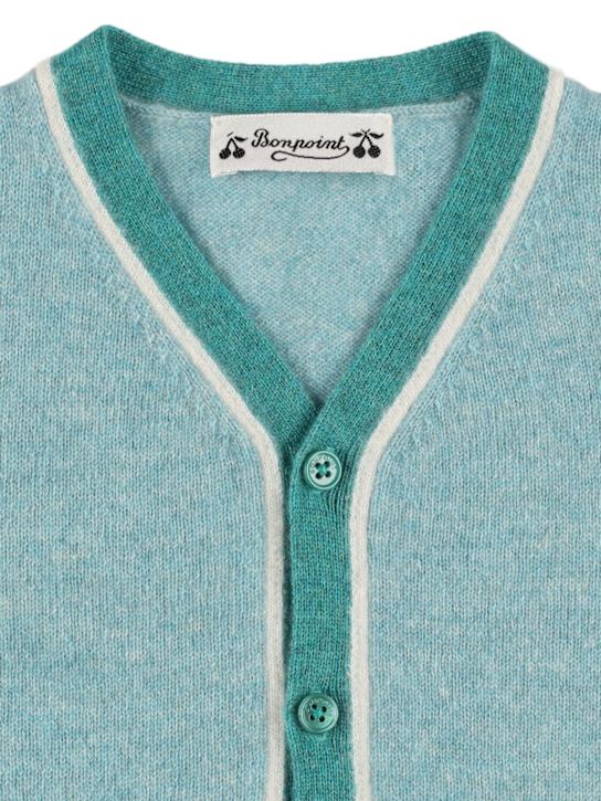 Bonpoint: Cashmere knit cardigan - kids-boys_1 | Luisa Via Roma