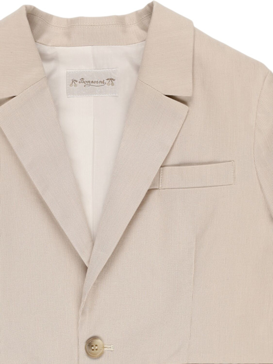 Bonpoint: コットンツイルジャケット - kids-boys_1 | Luisa Via Roma