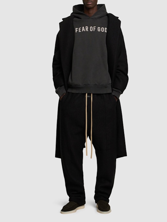 Fear of God: Overlapped hoodie - men_1 | Luisa Via Roma