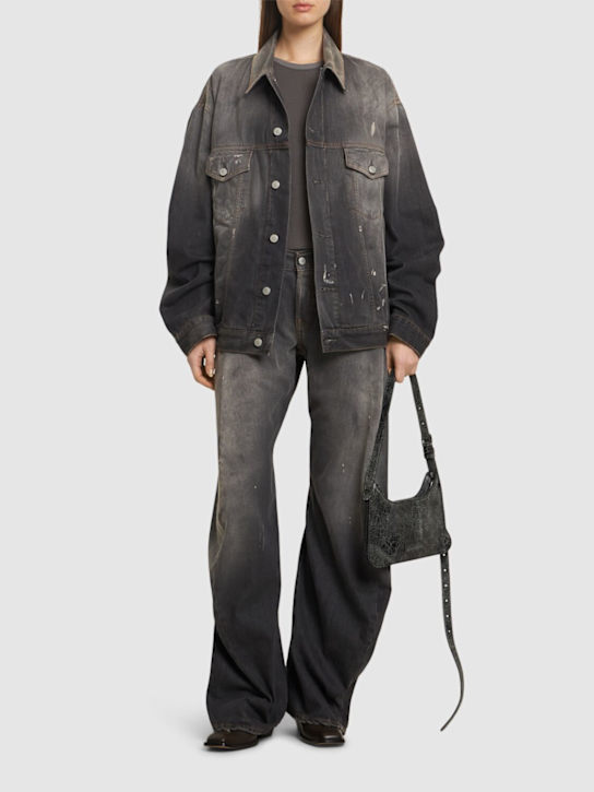 Acne Studios: Robert denim jacket - women_1 | Luisa Via Roma