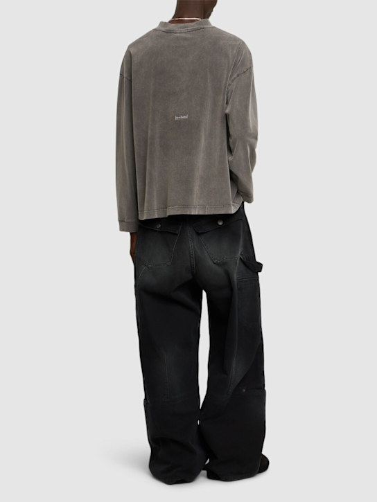 Acne Studios: Enick vintage cotton t-shirt - men_1 | Luisa Via Roma