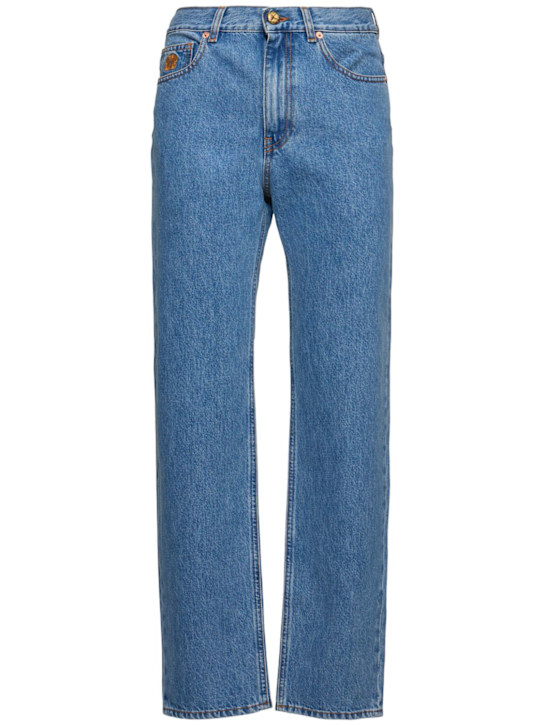 Blazé Milano: Nariida Paso denim straight jeans - women_0 | Luisa Via Roma