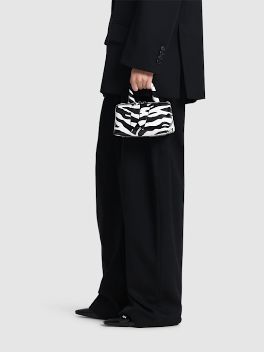 The Attico: Mini Friday leather top handle bag - women_1 | Luisa Via Roma