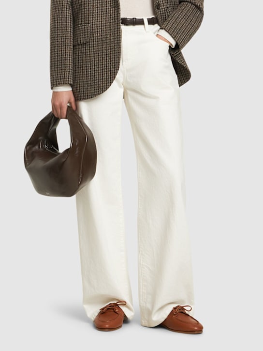 Bally: 15mm Pathy-W leather loafers - women_1 | Luisa Via Roma