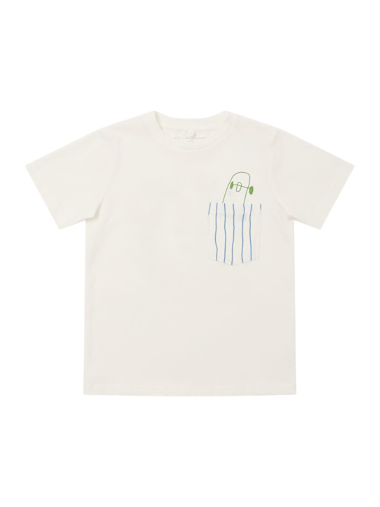 Stella McCartney Kids: コットンジャージーTシャツ - kids-boys_0 | Luisa Via Roma