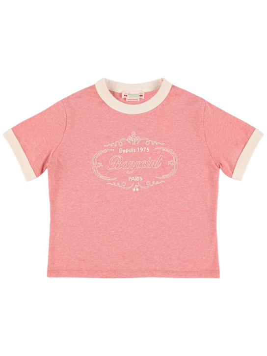 Bonpoint: コットンジャージーTシャツ - kids-girls_0 | Luisa Via Roma
