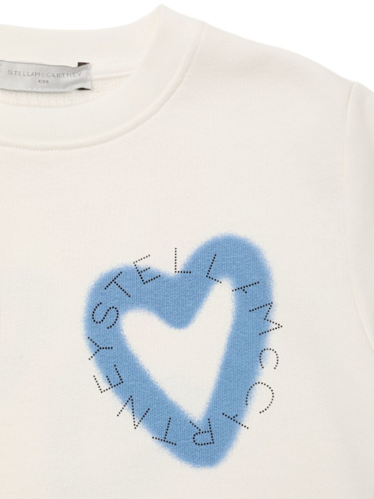 Stella McCartney Kids: コットンスウェットシャツ - kids-girls_1 | Luisa Via Roma