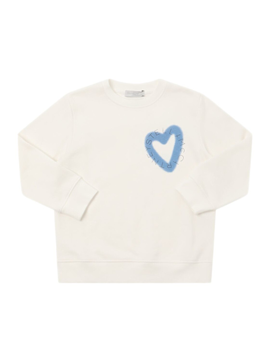Stella McCartney Kids: コットンスウェットシャツ - kids-girls_0 | Luisa Via Roma