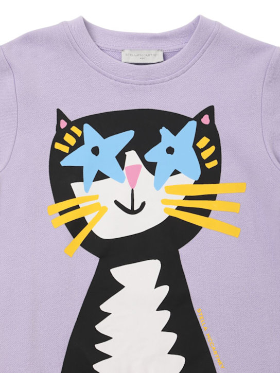 Stella McCartney Kids: コットンスウェットシャツ - kids-girls_1 | Luisa Via Roma