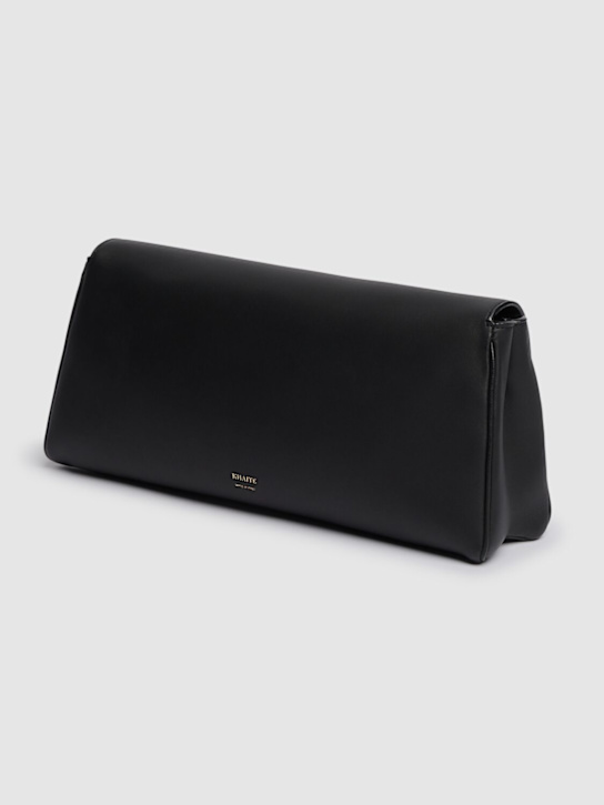 Khaite: Audrey clutch - Black - women_3 | Luisa Via Roma