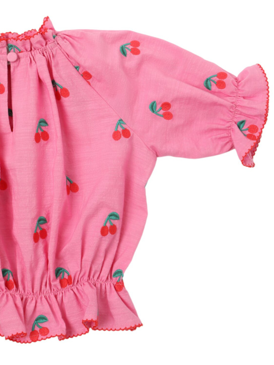 Stella McCartney Kids: Besticktes Oberteil aus Baumwolle - kids-girls_1 | Luisa Via Roma