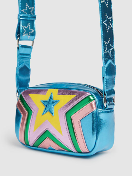 Stella McCartney Kids: Star metallic camera bag - kids-girls_1 | Luisa Via Roma