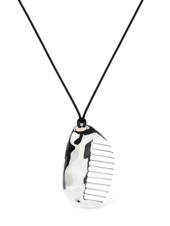 Nina Gordon: Comb long necklace - Silver - women_0 | Luisa Via Roma