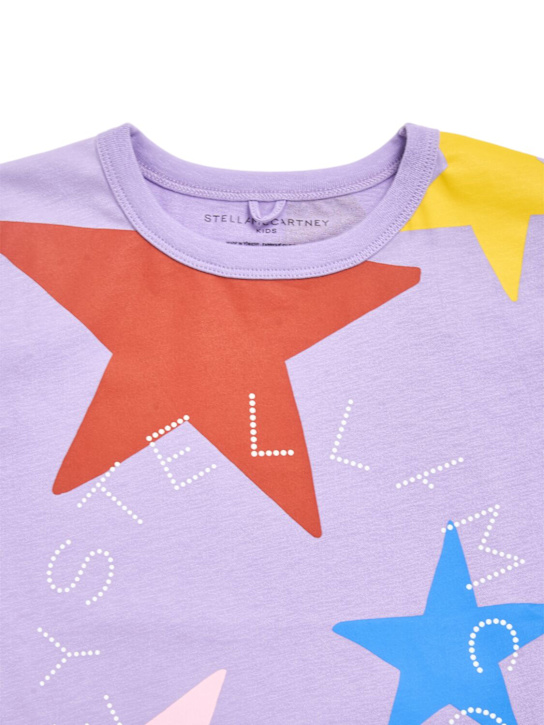 Stella McCartney Kids: Star コットンジャージーTシャツ - kids-girls_1 | Luisa Via Roma