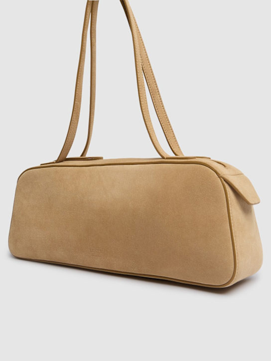 Khaite: Simona leather shoulder bag - women_2 | Luisa Via Roma