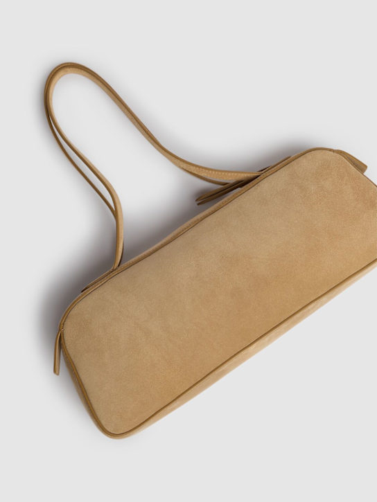 Khaite: Simona leather shoulder bag - women_3 | Luisa Via Roma