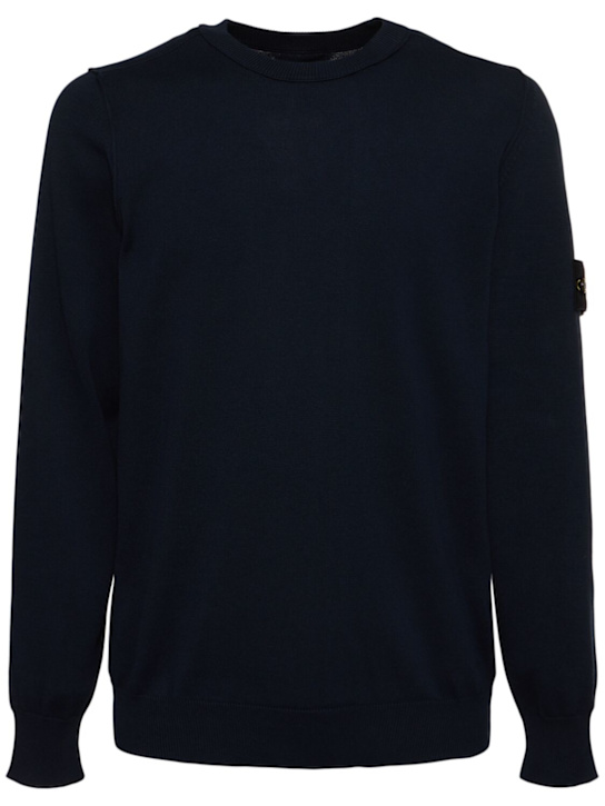 Stone Island: 圆领卫衣 - men_0 | Luisa Via Roma